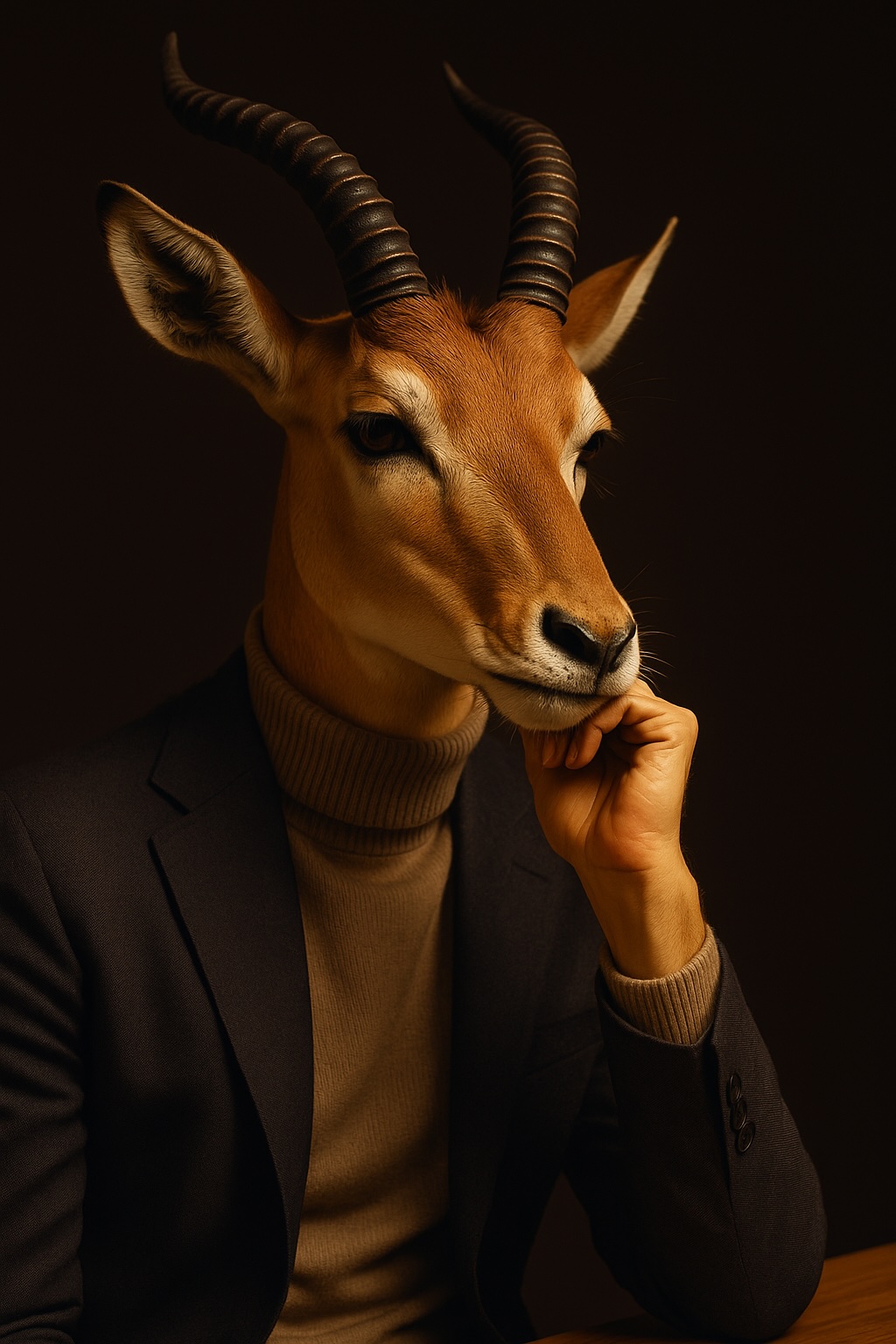 Vizt Nivlir, lost in thought